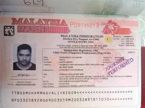 There are several different visa types, depending on your type of employment. Malaysia WORK Permit EdPati - Home | Facebook