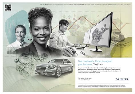 Das Sind Wir Daimler Recruiting Kampagne Employer Branding Print Ads