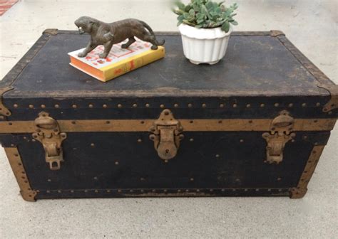 Explore 10 listings for vintage steamer trunk coffee table at best prices. Antique Steamer Trunk Coffee Table Rustic SteamPunk Trunk