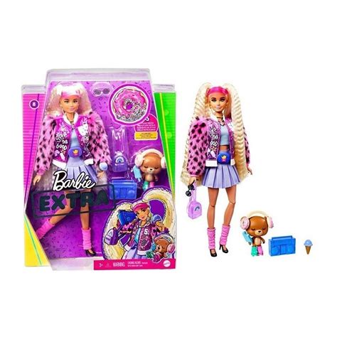 Barbie Extra Moda Lalka Zwierzątko Akcesoria Grn27 Mattel Kolor Gyj77 Dobra Cena Sklep