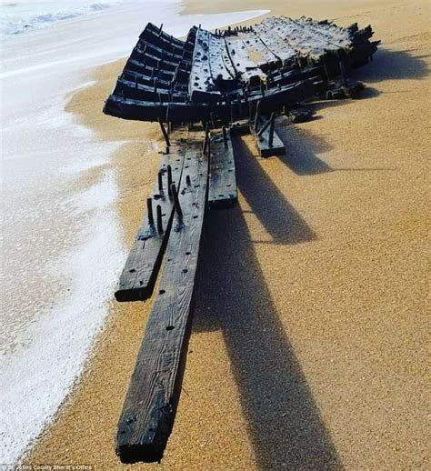Historic Hull Of 18th Century Ship Washes Ashore In Florida Daily