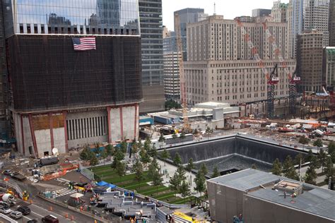 911 Memorial Site At Ground Zero