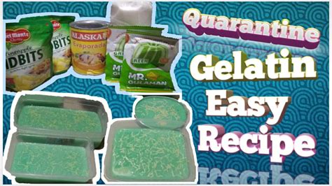 How To Make Easy Gelatin Recipe Youtube