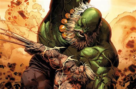 A Whole New Wolverine Vs Hulk Throwdown Is Coming In Old