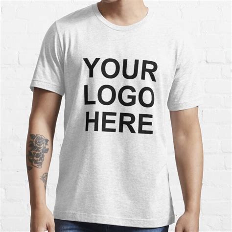 Your Logo Here T Shirt For Sale By Expandable Redbubble Your Logo