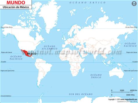 Ubicacion Geografica De Mexico Ubicacion De Mexico