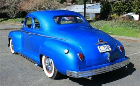 Hot Rod Hop Up 1947 Plymouth Deluxe Coupe Barn Finds