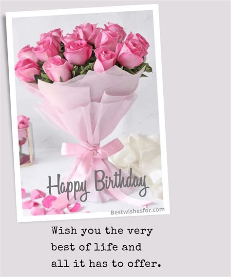 Happy Birthday Wish Flowers Images Best Flower Site