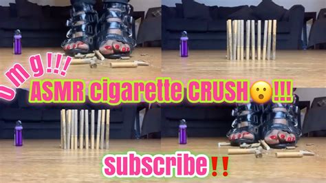 cigarettes high heel crush youtube