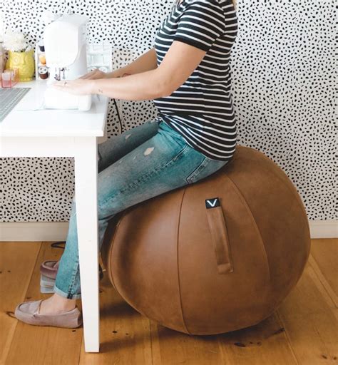 Sitting Ball Chair for Office and Home - The Geek Theory