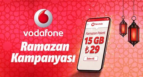 Vodafone Ramazan Bedava İnternet Paketi Kampanyası 2023 Teknocep