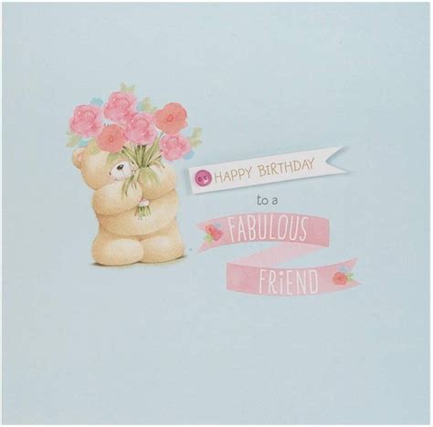 Hallmark Birthday Card For Her Fabulous Friend Medium Square