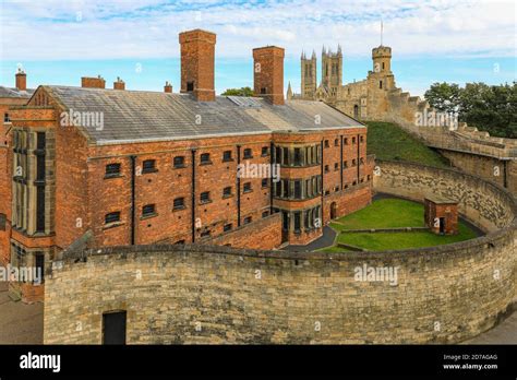 The Victorian Prison At Lincoln Castle City Of Lincoln Lincolnshire