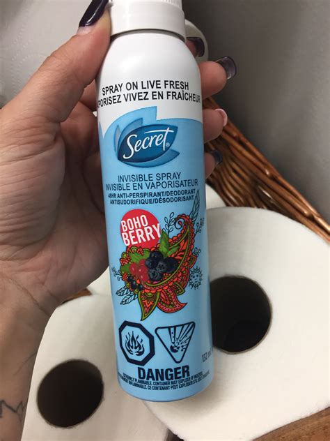 Secret Fresh Invisible Spray Boho Berry Antiperspirant and Deodorant reviews in Misc - ChickAdvisor