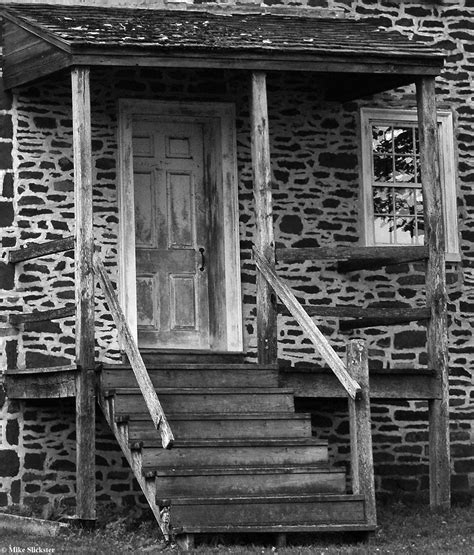 Old Broken Down Stairs Stairs Black White Photos Black