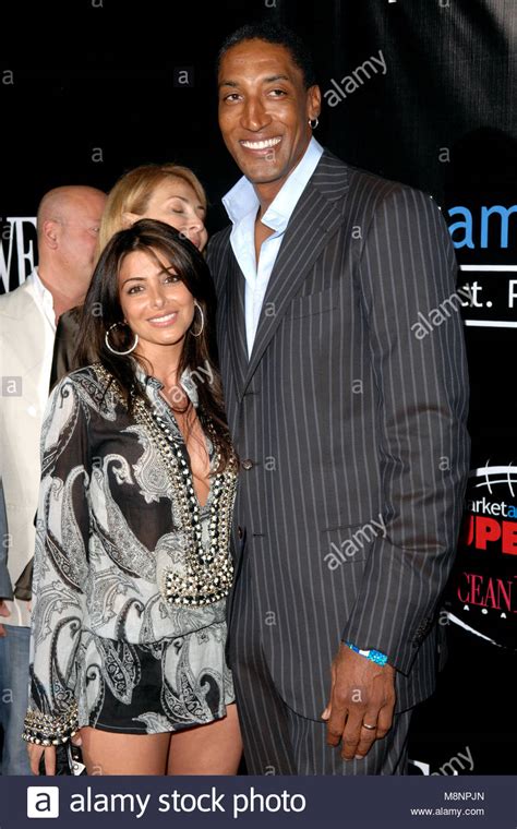 The twosome wed in 1997 and welcomed son scotty jr. Scottie Pippen & wife Larsa Younan arriving at The SUPER ...
