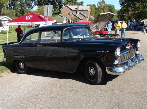 Black 55 Chevy Cars And Bikes I Would Kill For Pinterest