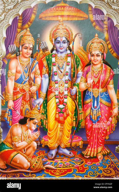 Hindu Gods Laksman Hi Res Stock Photography And Images Alamy