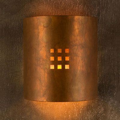 Half Round Southwest Wall Sconce In Copper Wall Sconce Outdoor