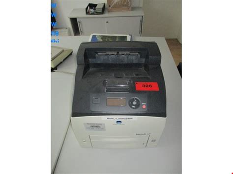 Гъвкавостта е едно от многото качества на този изключителен принтер. Konica Minolta Bizhub 40P Laserdrucker (Halle_2_Bizhub40P) gebraucht kaufen (Trading Premium ...