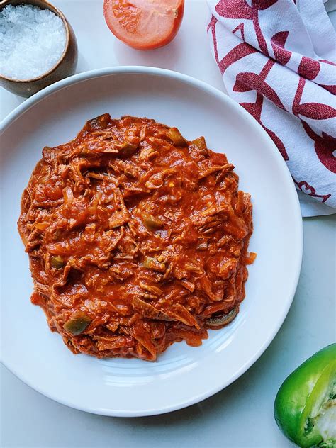 Guisado De Carne Deshebrada Shredded Meat Stew Mexican Food Memories