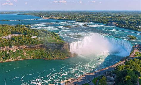 Aerial View Of Niagara Falls Skylon Tower My Life Is A Journey Not A