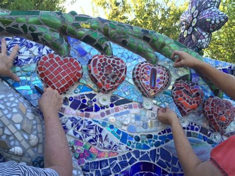 August 2015 More Sky Installation Sharon Plummer Plum Art Mosaics