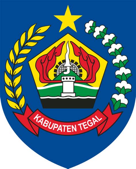 Logo Kabupaten Kota Logo Kabupaten Tegal Jawa Tengah