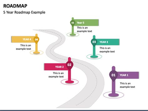 Creative Infographics Roadmap Powerpoint Template Key