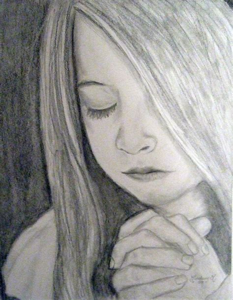 Little Girl Praying By Pnklzzy On Deviantart