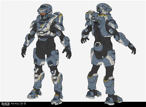 Cyclops Mp Armor For Halo 5 Guardians Sam Brown