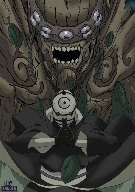 Obito Summoning Jutsu Gedo Mazo Naruto Amino