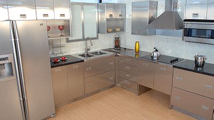 These sleek looking cabinets are no. Metal Kitchen Cabinets Review - The Kitchen Blog
