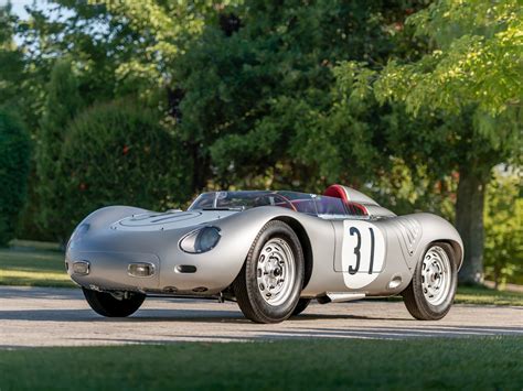 1959 Porsche 718 RSK Werks Spyder Monterey 2022 RM Sotheby S