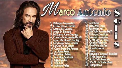 Marco Antonio Solis Youtube The Creator Tips Best Songs Musica