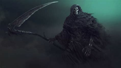 Download Dark Grim Reaper Hd Wallpaper By J Alexander Legend Arts
