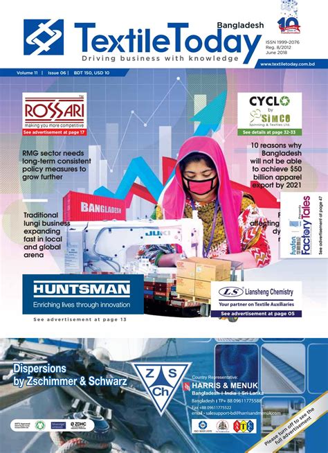 Textile Today June 2018 By Textile Today Issuu