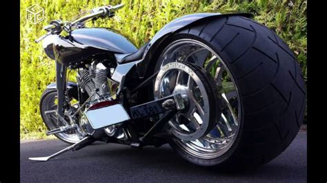 Customized motorcycles built by thunderbike. Harley custom bike show - YouTube