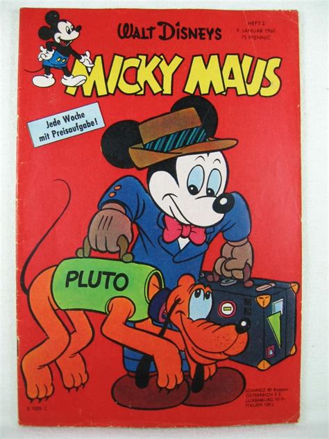 Micky Maus Heft 2 1960 By Disney Walt 1960 Comic Wolfgang
