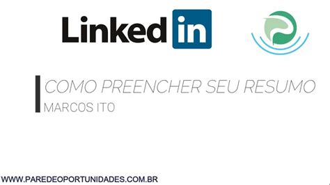 Resumos Prontos Para Linkedin