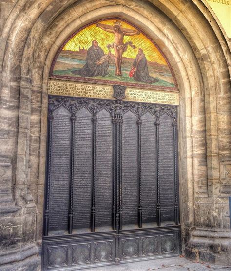 Martin luther was a german monk who forever changed christianity when he nailed his '95 theses' to a church door in 1517, sparking the protestant reformation. Martin Luther's 95 theses | Sophie's World Travel Inspiration