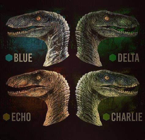 Life Finds A Way Blue Delta Echo Charlie Jurassic World Dinosaurs Jurassic World Raptors