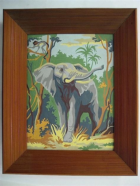 Elephants 13ww Paint By Number Museum