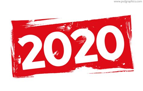 Another round movie free online. Year 2020 stamp PSD | PSDGraphics