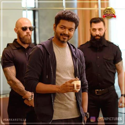 Gray city buildings, city scale photo, futuristic, mass effect. Vijay and AR Murugadoss's Sarkar working stills - Photos ...