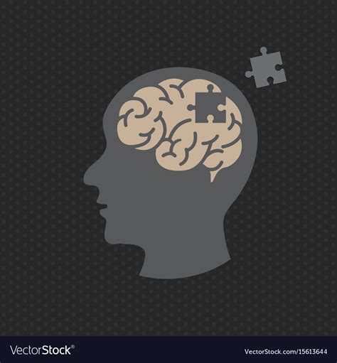 Dementia Logo Icon Design Royalty Free Vector Image