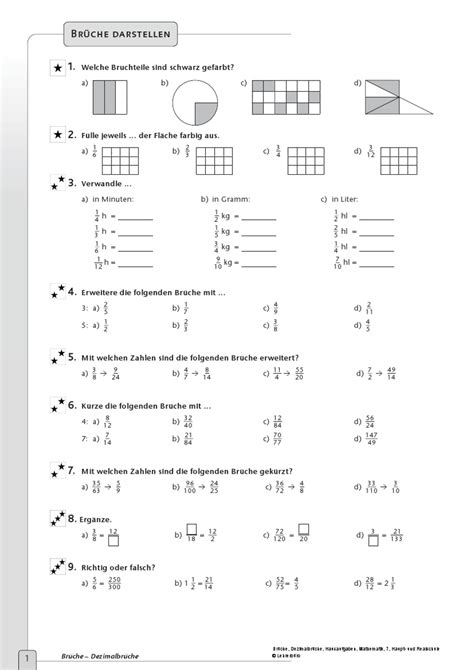 Neue lesetexte für die 1. Mathe Arbeitsblätter Klasse 6 Gymnasium Zum Ausdrucken ...