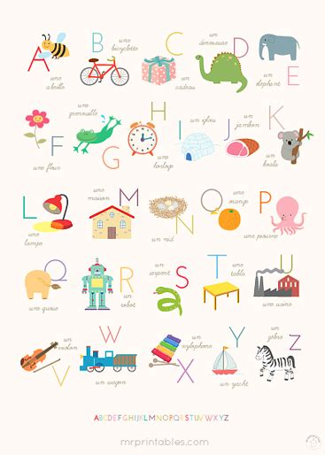 9 Best Printable Alphabet Wall Posters
