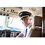 Portrait Of Airplane Pilot Looking Over Shoulder In A Private Jet Stock 
