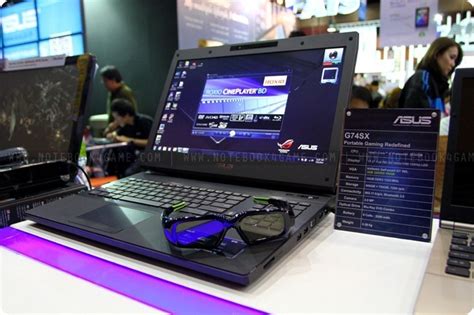 Review Asus G74sx สุดยอดประสบการณ์ Notebook 3d พร้อมแถมแว่นในตัว